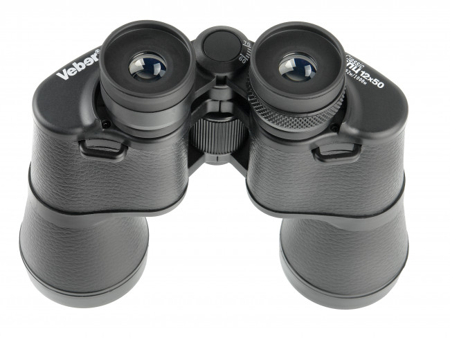 Бинокль Veber Classic БПЦ 12x50 VL черный, кожа Бинокль Veber Classic БПЦ 12x50 VL черный, кожа
