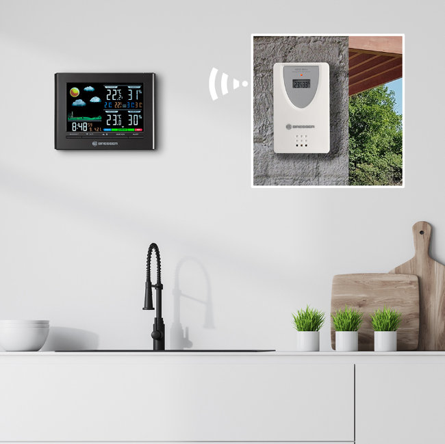 Метеостанция Bresser Neomeo с цветным дисплеем