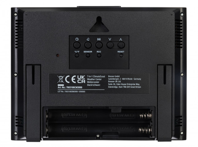 Метеостанция Bresser «7 в 1» ClimateScout Exclusive, черная Метеостанция Bresser «7 в 1» ClimateScout Exclusive, черная