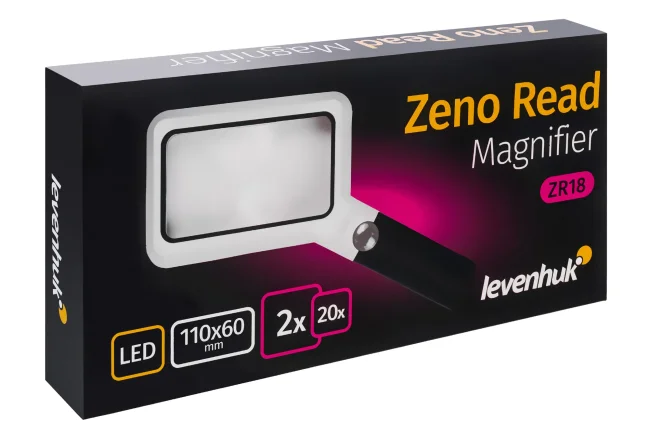 Лупа для чтения Levenhuk Zeno Read ZR18