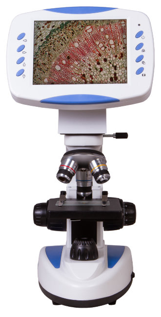 Микроскоп цифровой Levenhuk D80L LCD, монокулярный