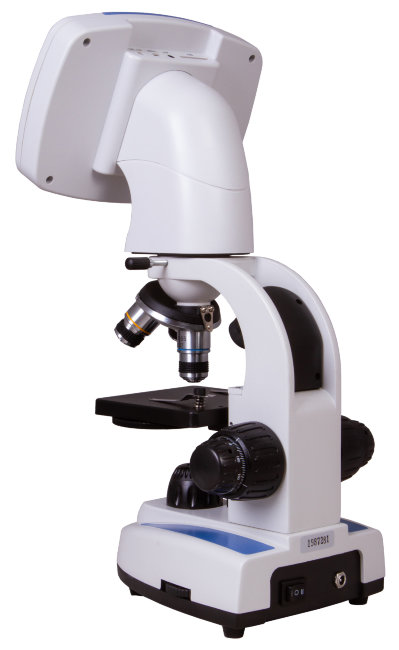Микроскоп цифровой Levenhuk D80L LCD, монокулярный