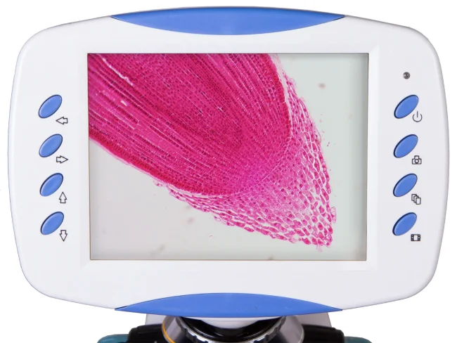Микроскоп цифровой Levenhuk D80L LCD, монокулярный