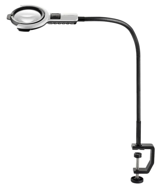 Лупа настольная асферическая Eschenbach varioLED flex, 76 мм, 2.5х, штатив 600 мм Лупа настольная асферическая Eschenbach varioLED flex, 76 мм, 2.5х, штатив 600 мм
