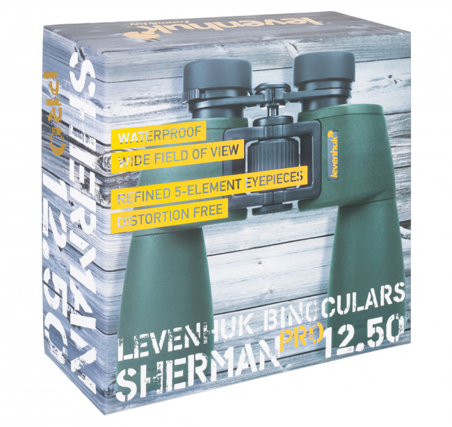 Бинокль Levenhuk Sherman PRO 12x50 Бинокль Levenhuk Sherman PRO 12x50