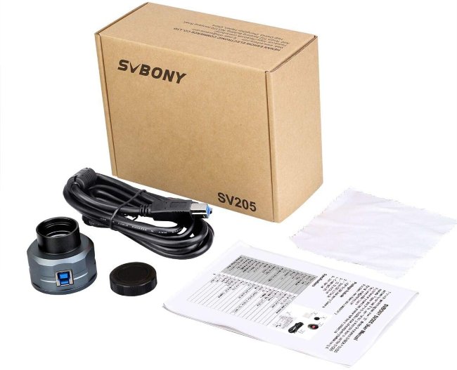 Астрономическая камера SVBONY 8 Мпикс (SV205) Астрономическая камера SVBONY 8 Мпикс (SV205)