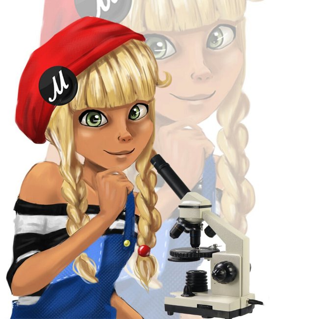 Микроскоп школьный Микромед Эврика 40х-1280х в текстильном кейсе Микроскоп школьный Микромед Эврика 40х-1280х в текстильном кейсе