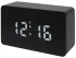 Часы настольные Bresser MyTime W Color LED, черные Часы настольные Bresser MyTime W Color LED, черные