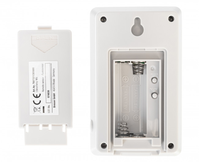Метеостанция Bresser ClimaTemp WS с цветным дисплеем, белая Метеостанция Bresser ClimaTemp WS с цветным дисплеем, белая