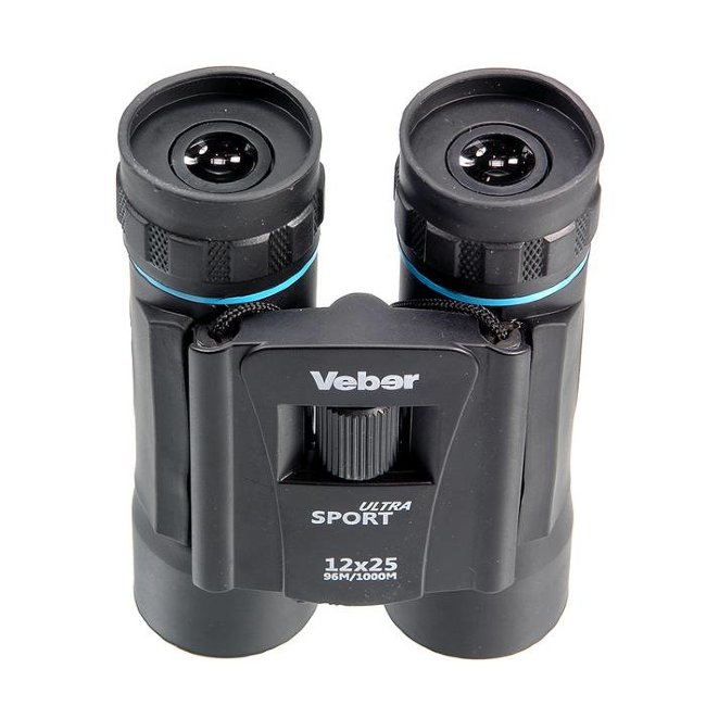 Бинокль Veber Ultra Sport БН 10x25 черный