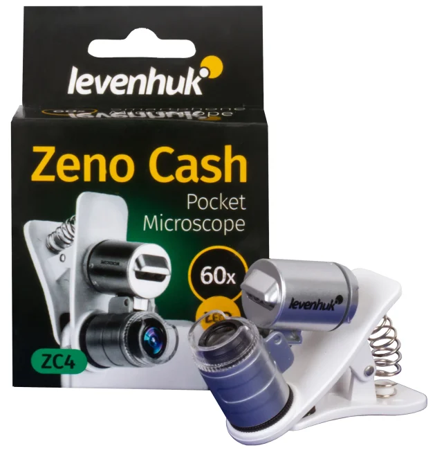 Микроскоп карманный для проверки денег Levenhuk Zeno Cash ZC4 Микроскоп карманный для проверки денег Levenhuk Zeno Cash ZC4