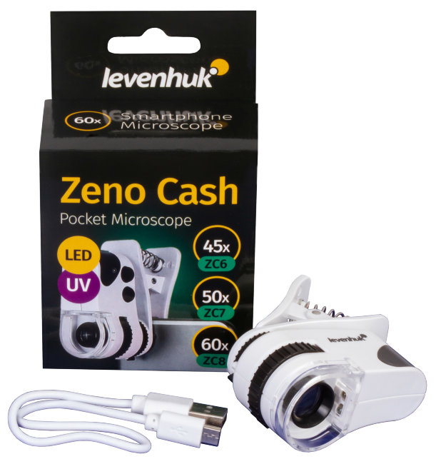 Микроскоп карманный для проверки денег Levenhuk Zeno Cash ZC6 Микроскоп карманный для проверки денег Levenhuk Zeno Cash ZC6