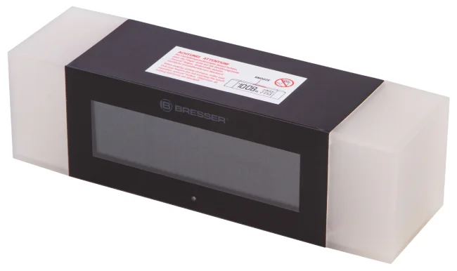 Радио с будильником и термометром Bresser MyTime Sunrise Bluetooth, черное