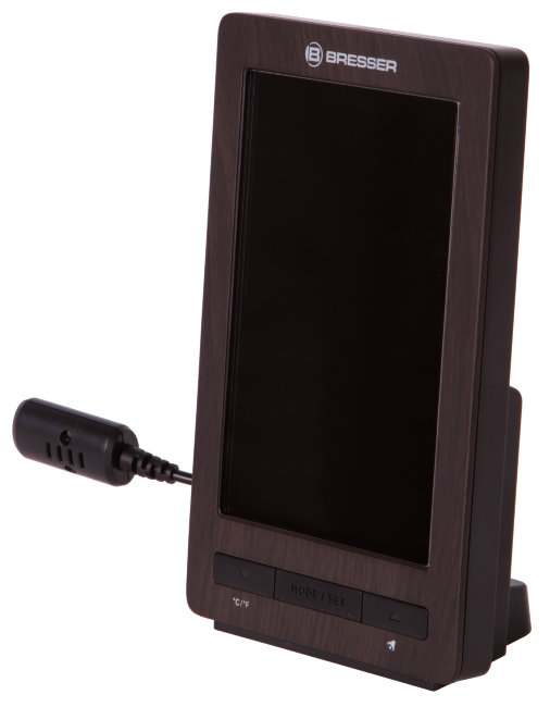 Метеостанция Bresser ClimaTemp WS с цветным дисплеем, в корпусе под дерево