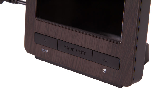 Метеостанция Bresser ClimaTemp WS с цветным дисплеем, в корпусе под дерево