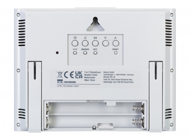 Метеостанция Bresser «7 в 1» ClimateScout Exclusive, серебристая Метеостанция Bresser «7 в 1» ClimateScout Exclusive, серебристая