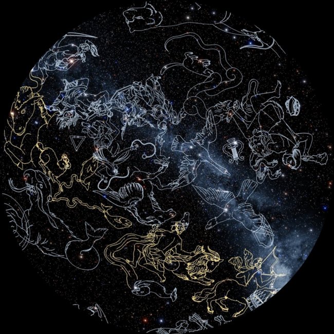 Диск "Мифические созвездия" для планетариев HomeStar Диск "Мифические созвездия" для планетариев HomeStar