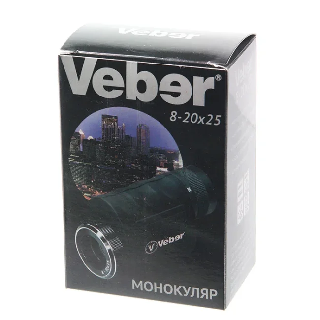 Монокуляр Veber 8-20x25 Монокуляр Veber 8-20x25
