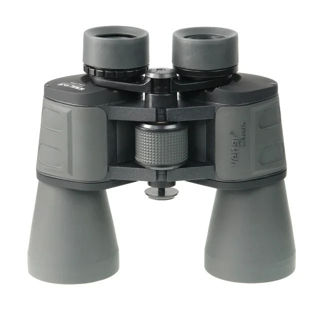 Бинокль Veber Classic БПШЦ 10x50 VRWA широкоугольный, серый