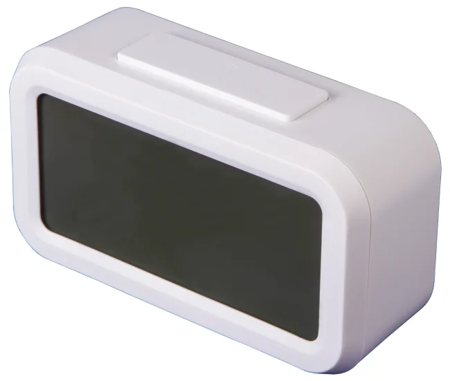 Часы настольные Bresser MyTime Duo LCD, белые Часы настольные Bresser MyTime Duo LCD, белые