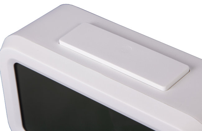 Часы настольные Bresser MyTime Duo LCD, белые