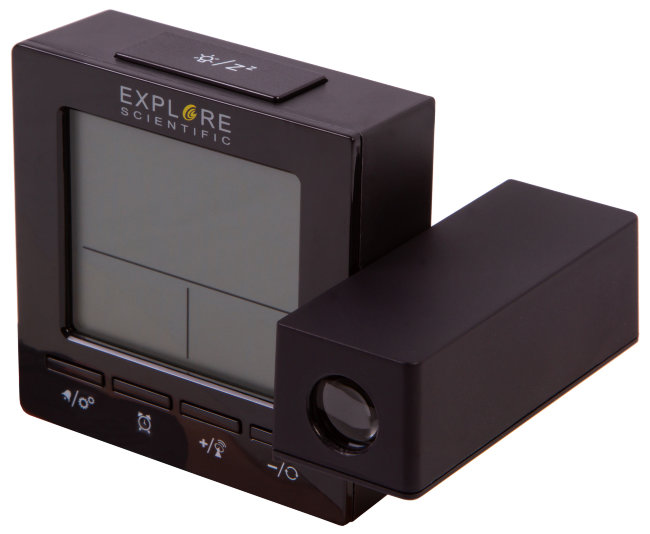 Часы цифровые Explore Scientific с проектором и термометром, черные Часы цифровые Explore Scientific с проектором и термометром, черные