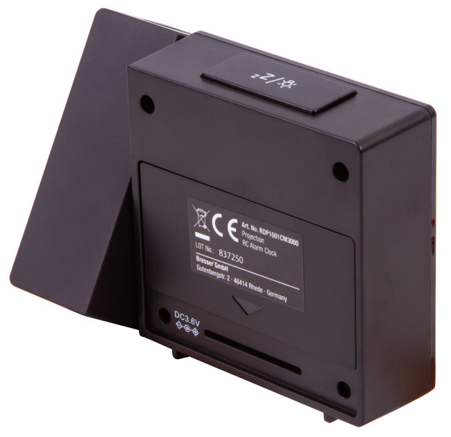 Часы цифровые Explore Scientific с проектором и термометром, черные Часы цифровые Explore Scientific с проектором и термометром, черные