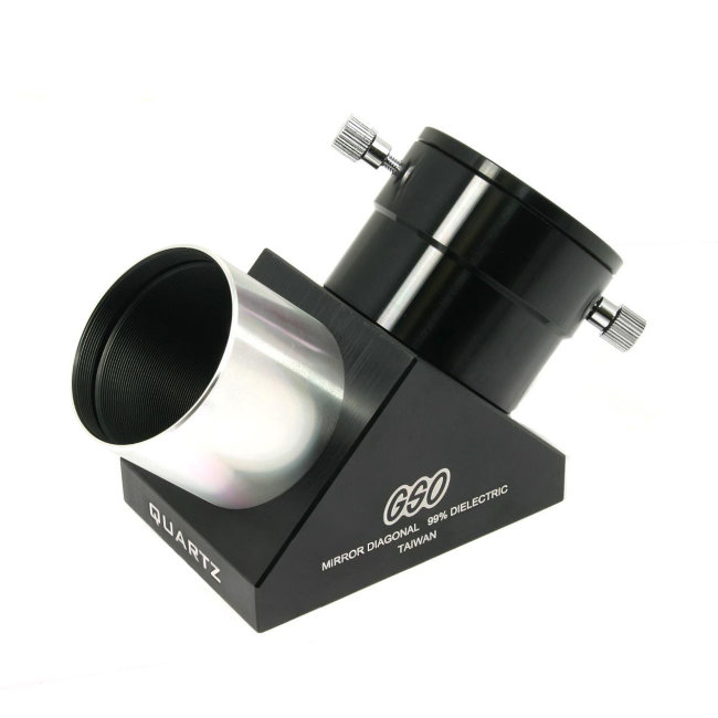 Диагональное кварцевое зеркало GSO 90° 2" с диэлектрическим покрытием