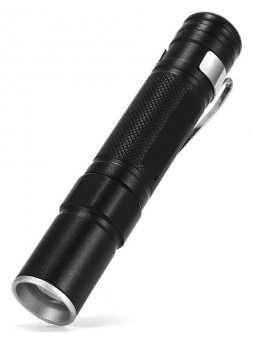 Фонарь светодиодный ручной (1 LED) с зумом Kromatech мизинчик