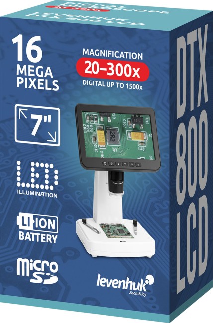 Микроскоп цифровой Levenhuk DTX 800 LCD