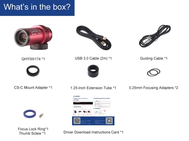 Астрономическая камера QHY5III174M