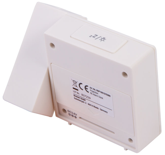 Часы цифровые Explore Scientific с проектором и термометром, белые Часы цифровые Explore Scientific с проектором и термометром, белые