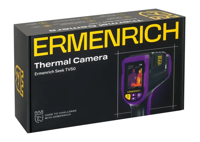 Тепловизор строительный Ermenrich Seek TV50, фиолетовый