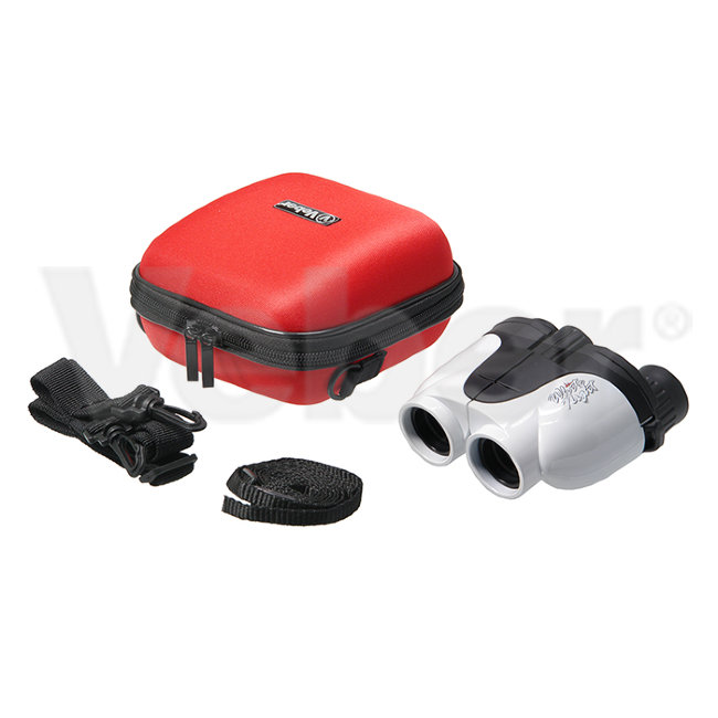 Бинокль Veber White Night 8x25 белый/черный Бинокль Veber White Night 8x25 белый/черный