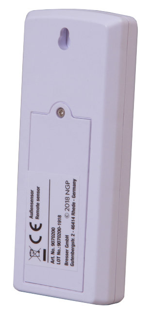 Метеостанция Bresser National Geographic с тремя датчиками, черная