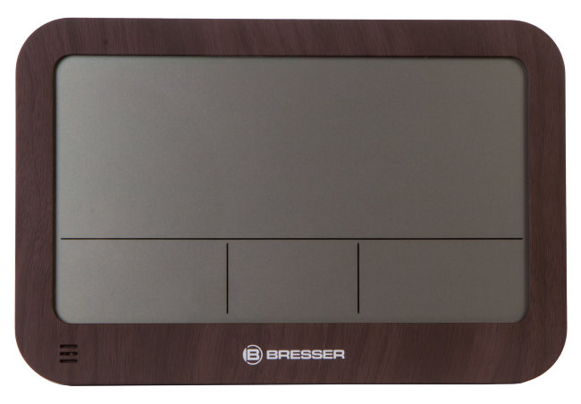 Часы настенные/настольные Bresser MyTime MC LCD в корпусе под дерево