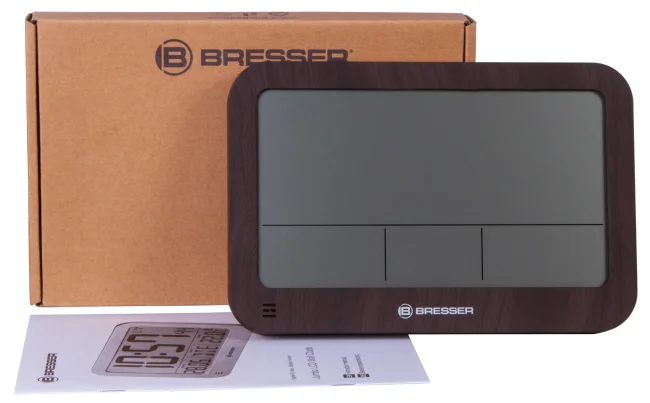 Часы настенные/настольные Bresser MyTime MC LCD в корпусе под дерево Часы настенные/настольные Bresser MyTime MC LCD в корпусе под дерево