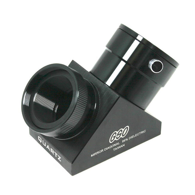Диагональное кварцевое зеркало GSO 90° 2" для ШК с диэлектрическим покрытием