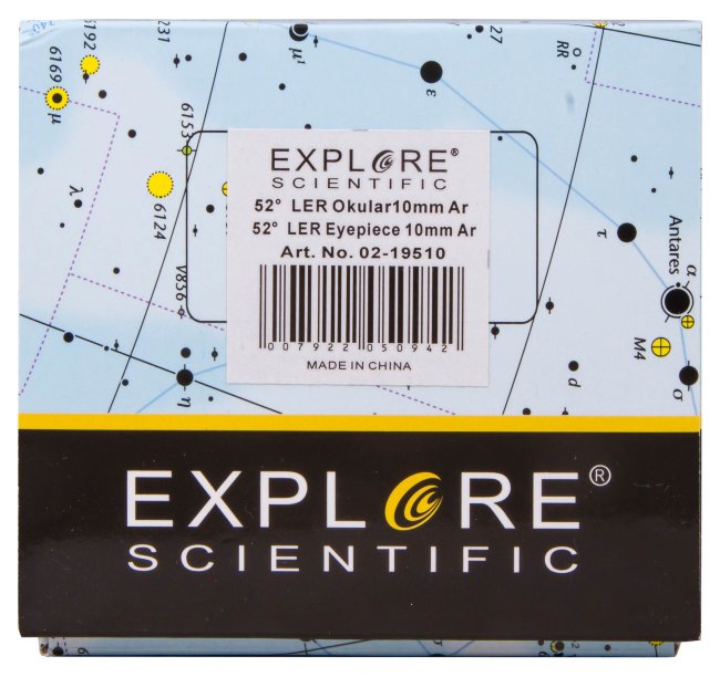 Окуляр Explore Scientific LER 52° 10 мм, 1,25" (AR) Окуляр Explore Scientific LER 52° 10 мм, 1,25" (AR)