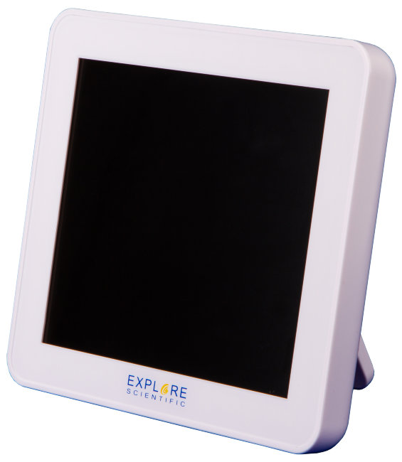 Метеостанция Explore Scientific с цветным экраном и тремя датчиками, белая Метеостанция Explore Scientific с цветным экраном и тремя датчиками, белая