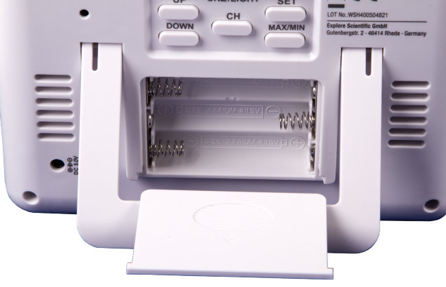 Метеостанция Explore Scientific с цветным экраном и тремя датчиками, белая Метеостанция Explore Scientific с цветным экраном и тремя датчиками, белая