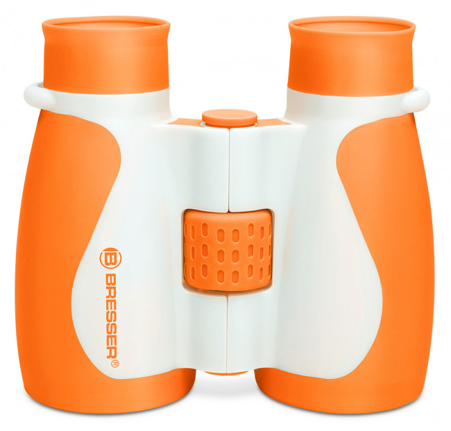 Бинокль детский Bresser Junior 4x40, оранжевый Бинокль детский Bresser Junior 4x40, оранжевый