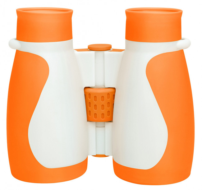 Бинокль детский Bresser Junior 4x40, оранжевый Бинокль детский Bresser Junior 4x40, оранжевый