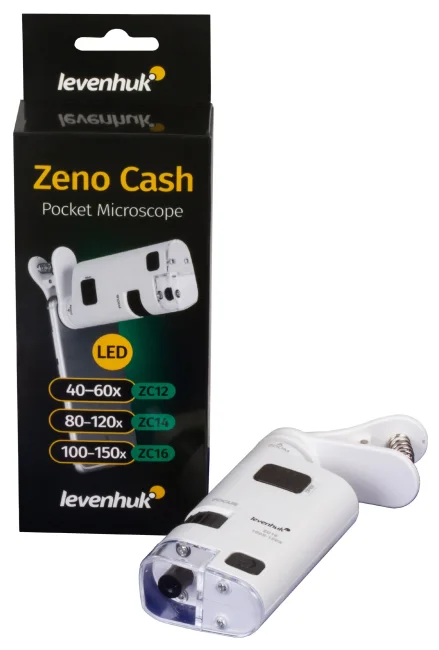 Микроскоп карманный для проверки денег Levenhuk Zeno Cash ZC16 Микроскоп карманный для проверки денег Levenhuk Zeno Cash ZC16