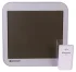 Часы настенные Bresser MyTime LCD, серебристые