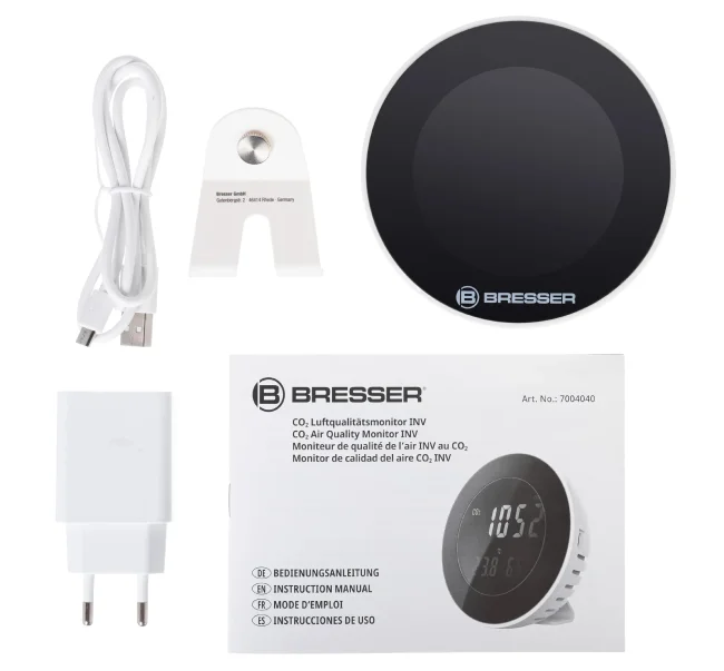 Гигрометр Bresser Air Quality INV с датчиком CO2 Гигрометр Bresser Air Quality INV с датчиком CO2