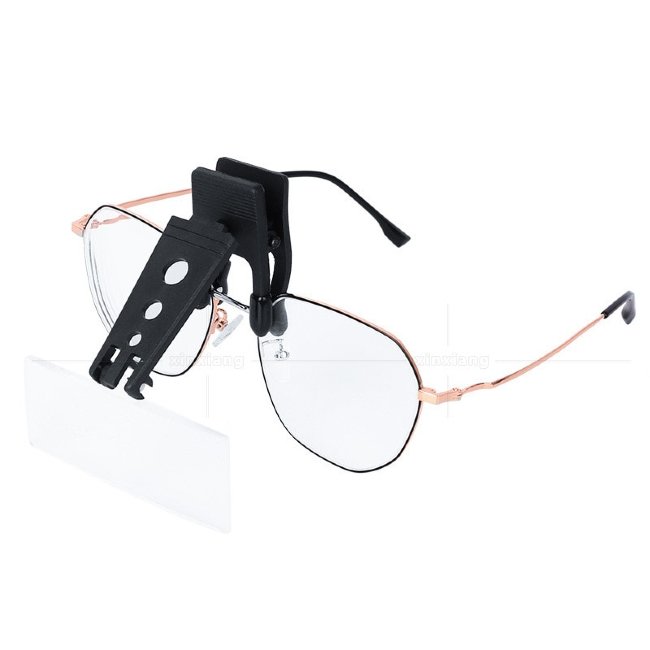 Лупа налобная 1.5x/2.5x/3.5x (насадка на очки) Kromatech MG19156-2