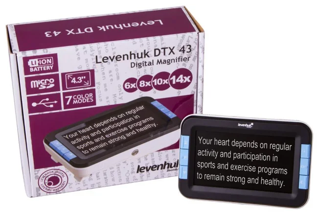 Лупа цифровая Levenhuk DTX 43