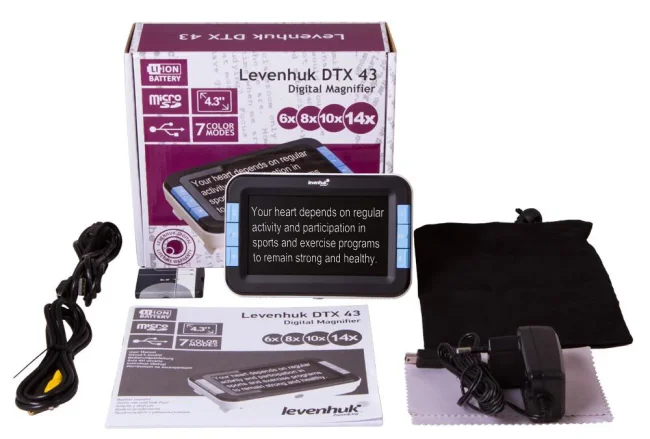 Лупа цифровая Levenhuk DTX 43