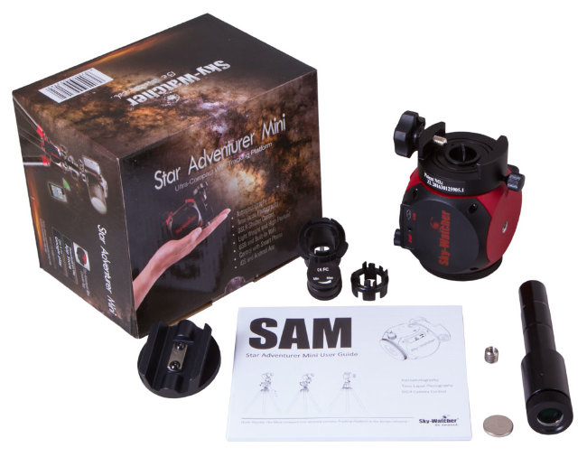 Монтировка Sky-Watcher Star Adventurer Mini, красная Монтировка Sky-Watcher Star Adventurer Mini, красная